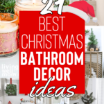 Bathroom Christmas Decorating Ideas