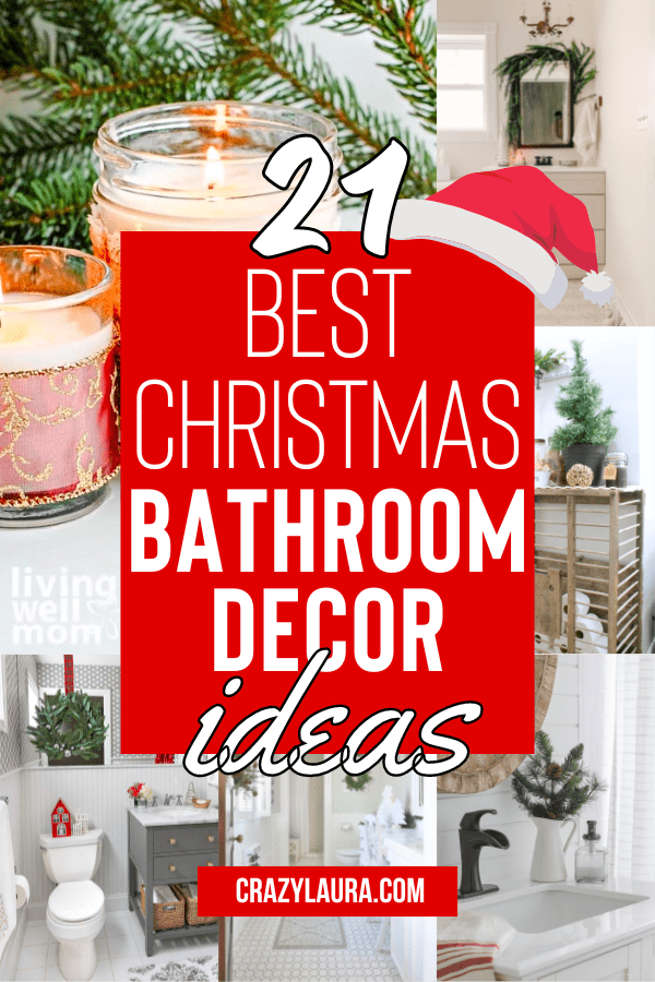 Bathroom Christmas Decorating Ideas