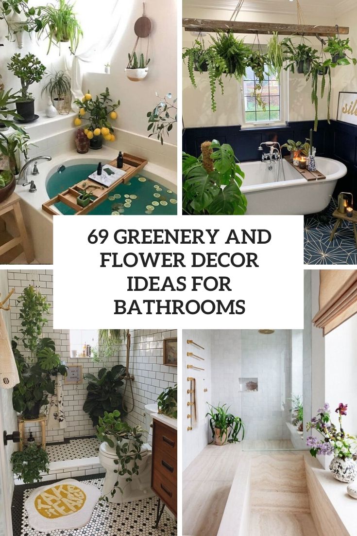 Bathroom Plant Decoration Ideas