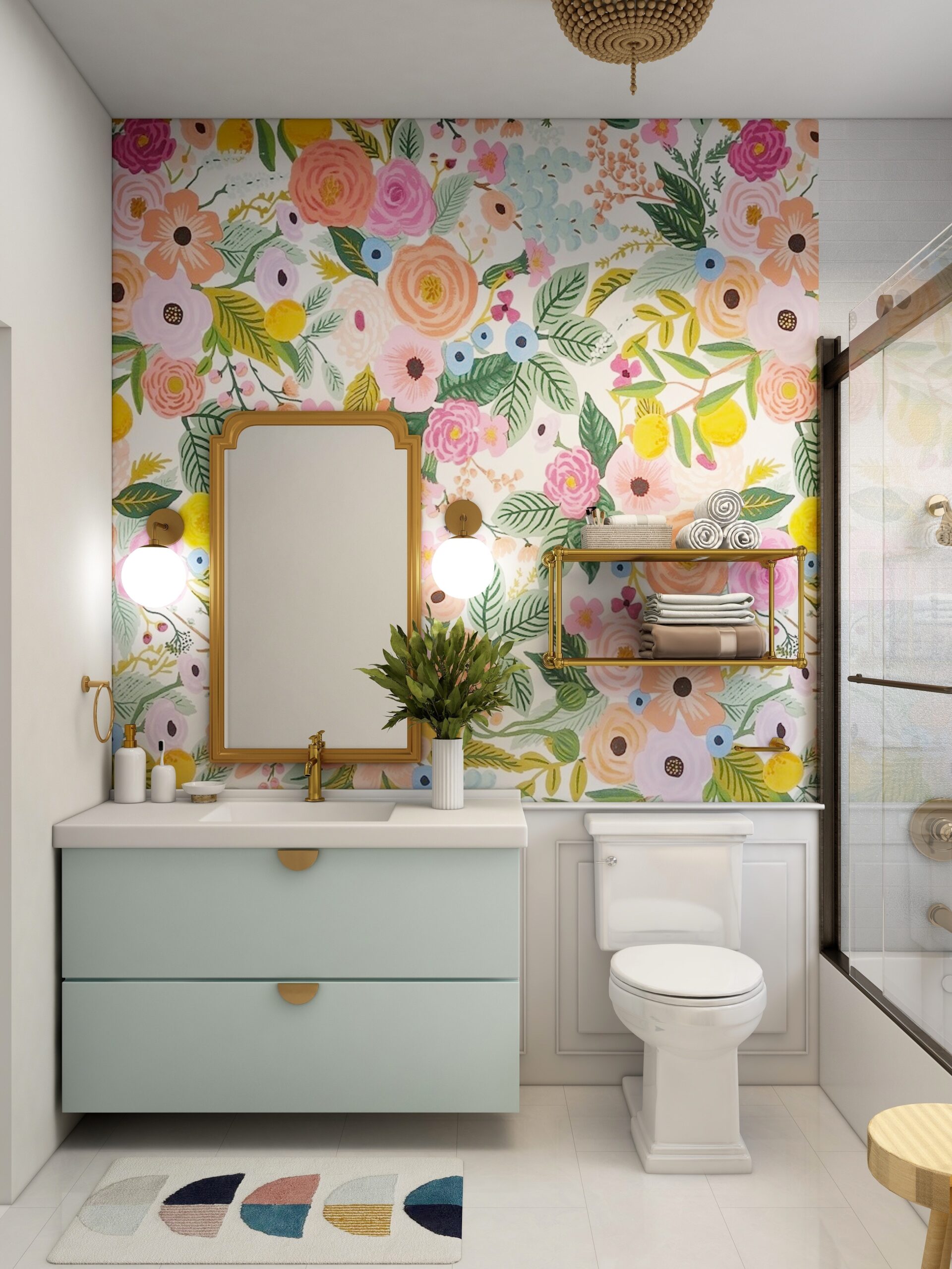 Bathroom Wallpaper Decorating Ideas: Transform Your Space Instantly