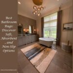 Best bathroom rugs featuring soft, absorbent, and non-slip options for bathroom comfort.