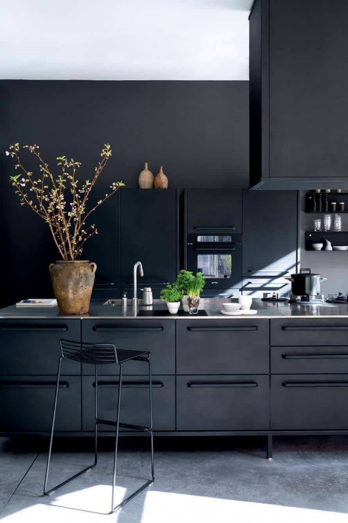 Black Kitchen Decor