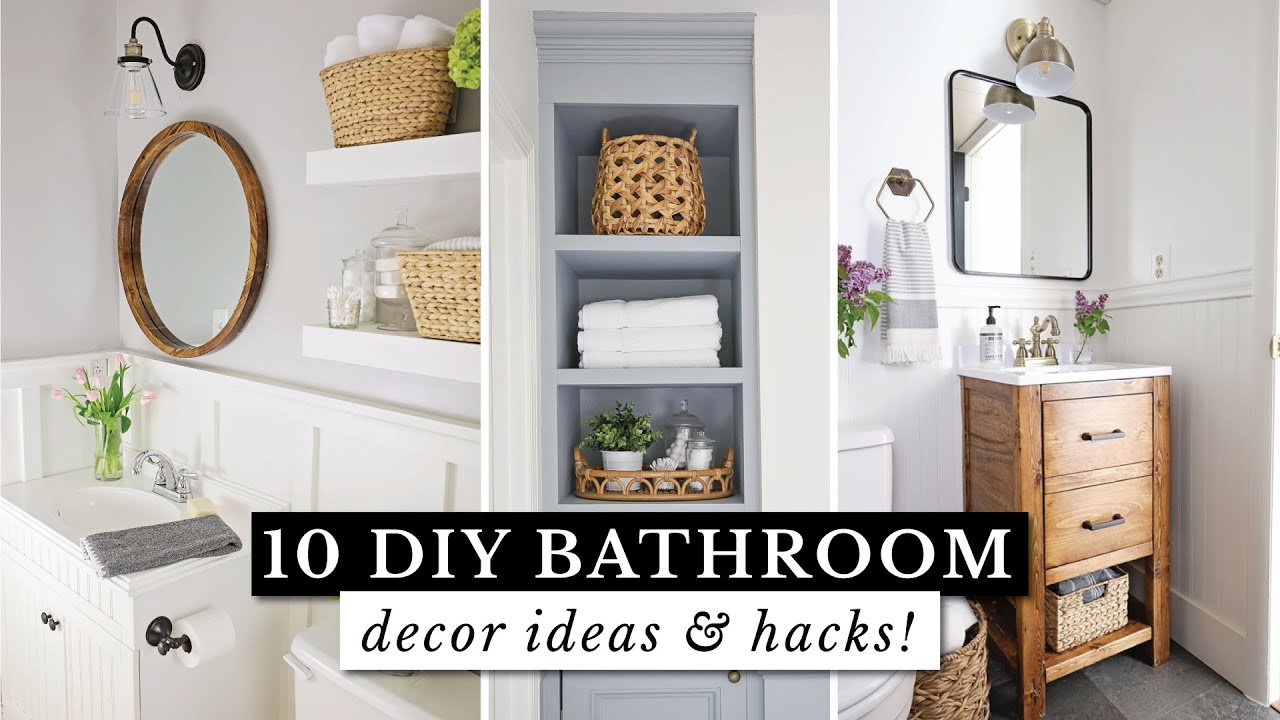 Diy Bathroom Decor Projects