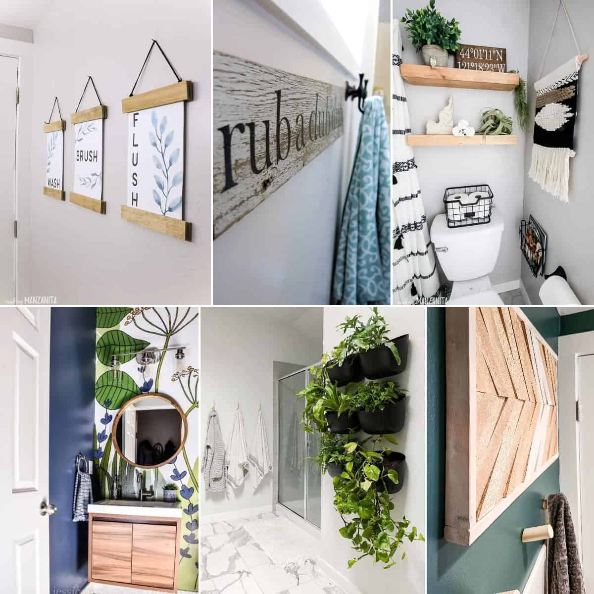 Diy Bathroom Wall Art Ideas: Transform Your Space Creatively