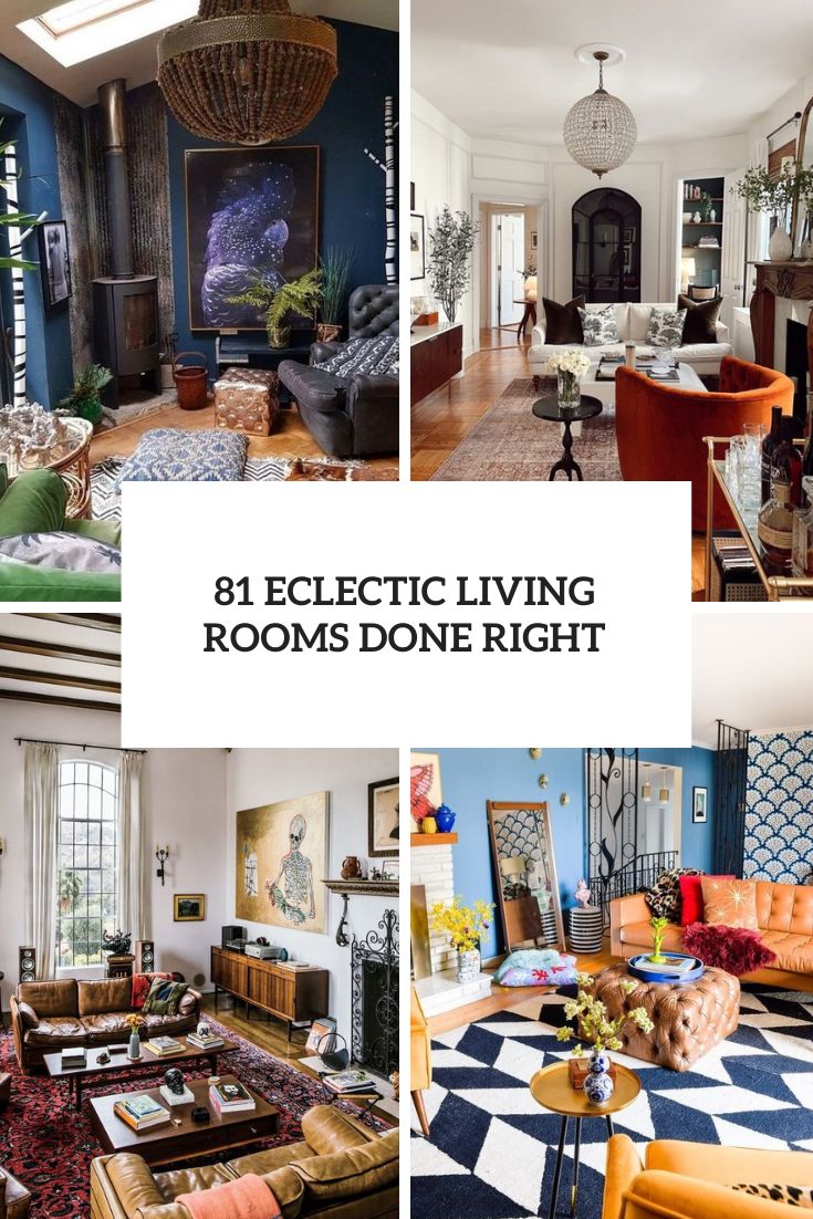 Eclectic Living Room Decor Ideas