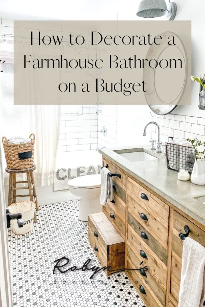 Farmhouse Bathroom Decor Ideas