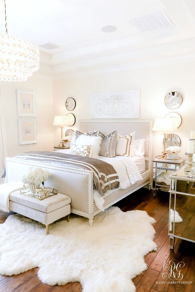 Gold Bedroom Decor