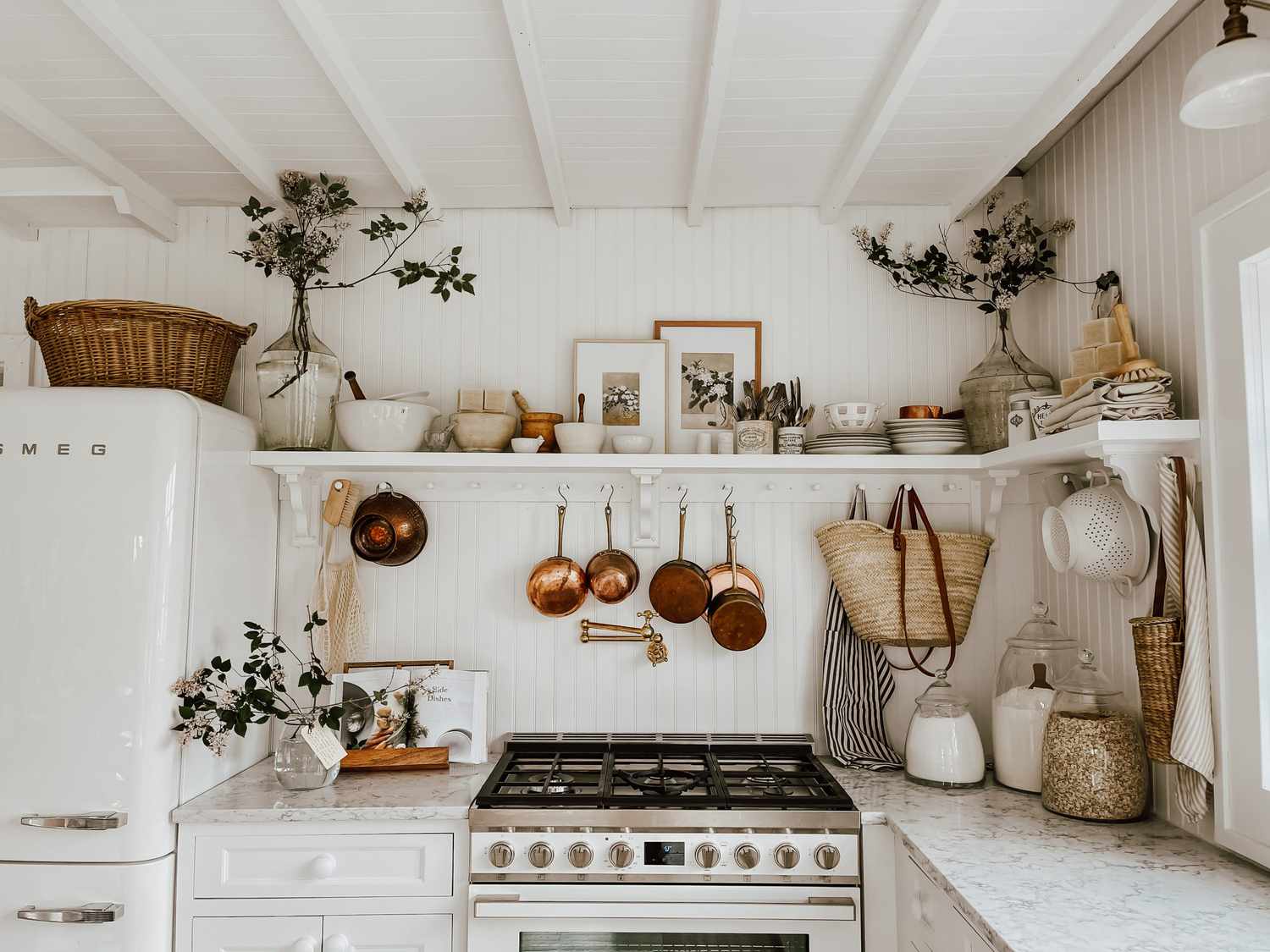 How to Decorate High Shelf in Kitchen