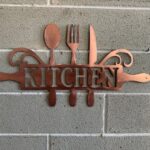 Kitchen Metal Wall Decor