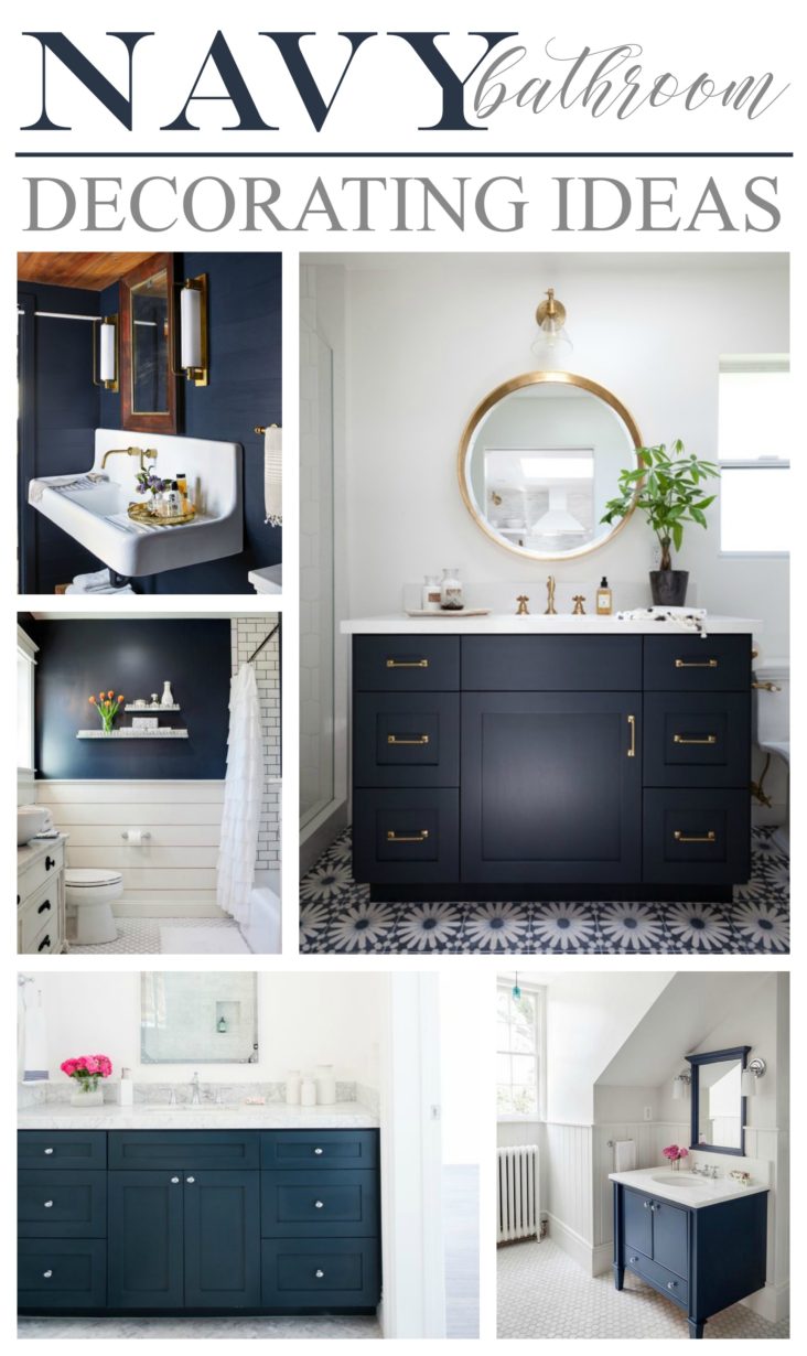 Navy Blue Bathroom Decorating Ideas: Transform Your Space Now