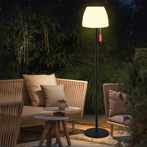 Outdoor Floor Lamps for a Cozy Evening Ambiance