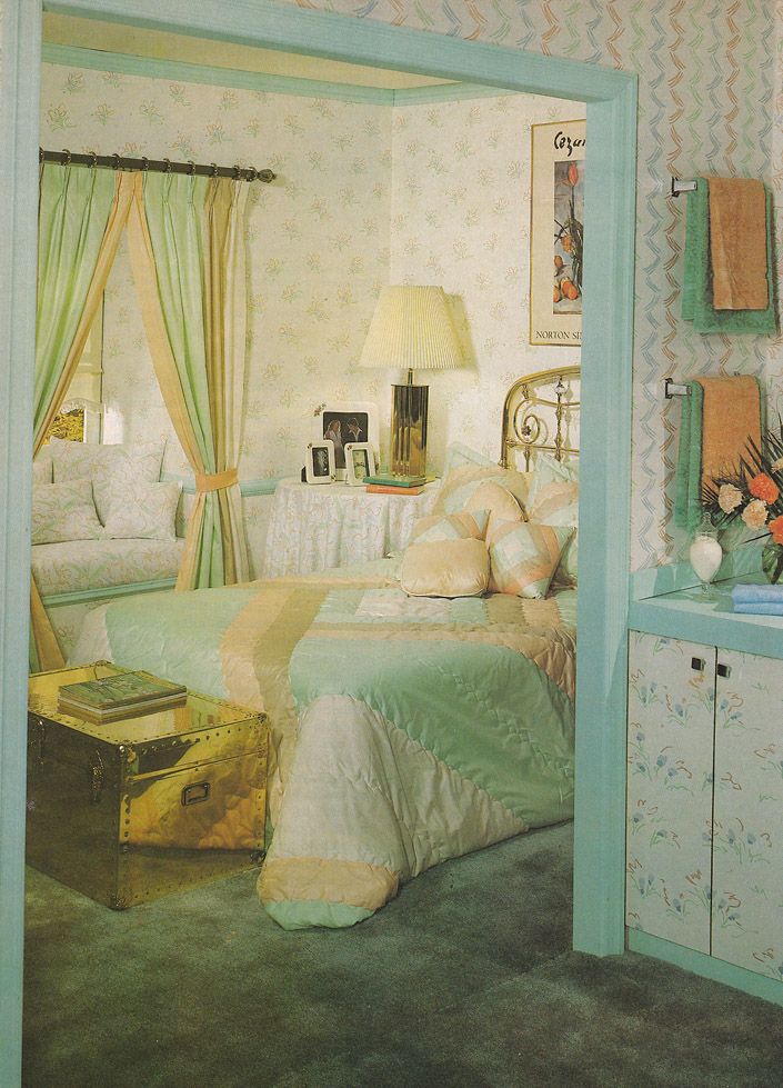 Pastel Bedroom Decor 80S