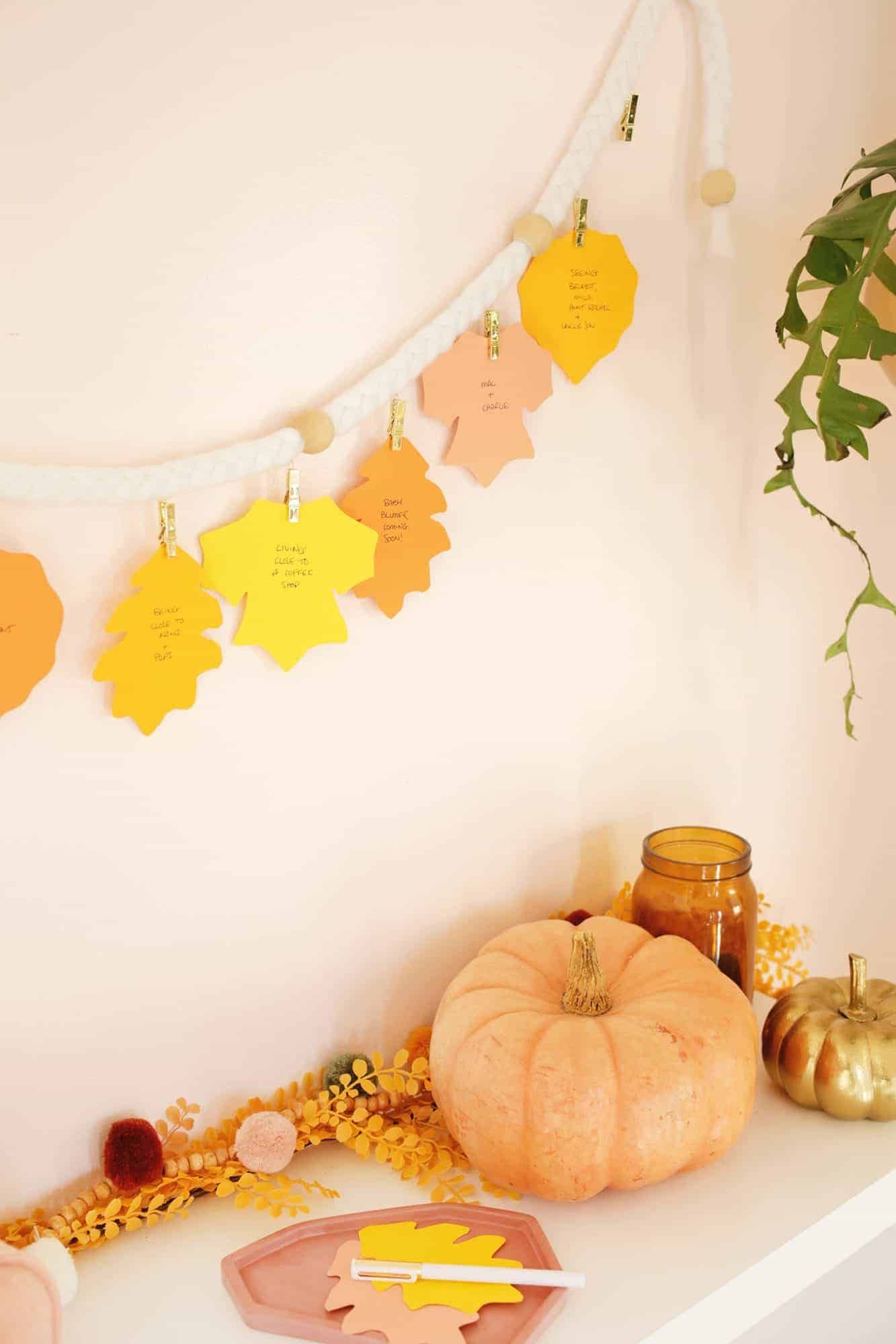 Thanksgiving Decorations Diy