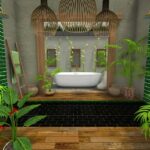 Tropical Bathroom Decoration Tips